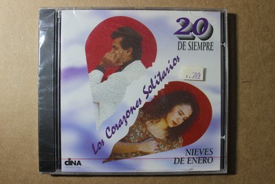 LOS CORAZONES SOLITARIOS   20 DE SIEMPRE  NIEVES DE ENERO  ULTRA RARE NEW SEALED
