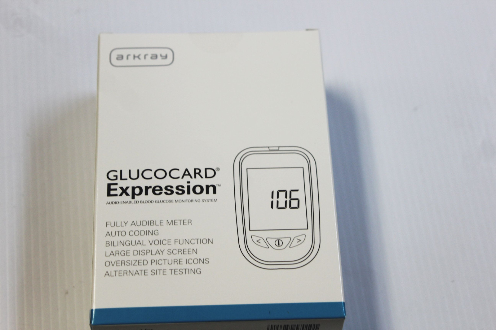 (Case of 16) Arkray Glucocard Expression Blood Glucose Monitor/Meter S70138 NIP