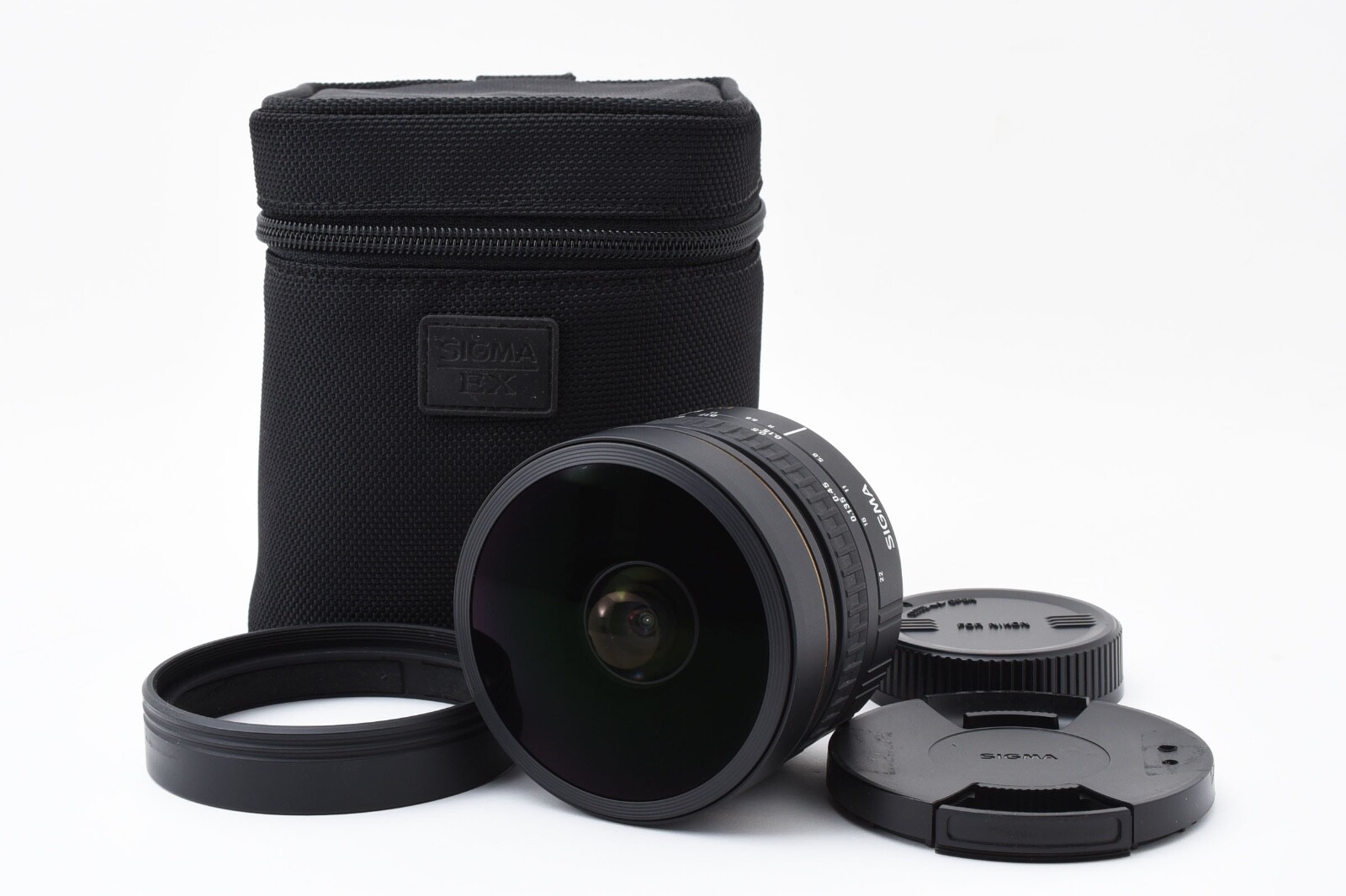 🍀MINT w/Pouch🍀 SIGMA 8mm F3.5 EX DG Circular Fisheye for 🍀MINT w/Pouch🍀 SIGMA 8mm F3.5 EX DG Circular Fisheye for