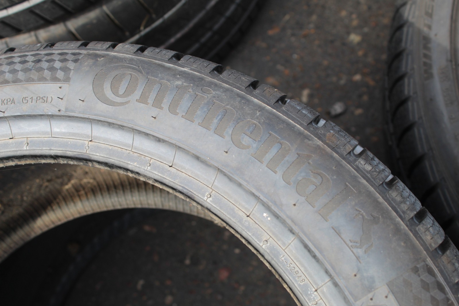 New 245 45 18 Continental, Winter, M+S, XL 100V, x1 Single Tyre (F1_tyres) L3707