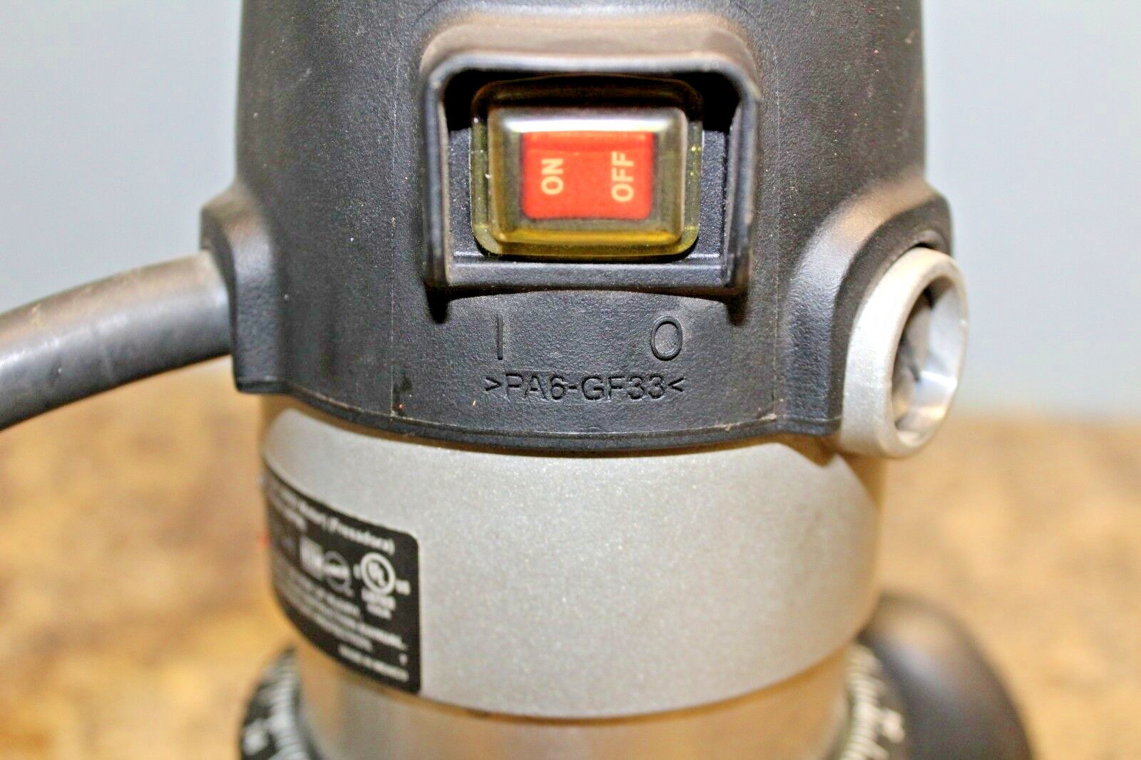 PORTER CABLE HEAVY DUTY ROUTER 690LR 6902 MOTOR 1001 BASE TYPE 8