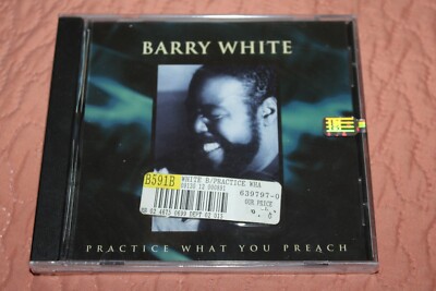 NEW SEALED Practice What You Preach [EP] by Barry White CD, Dec-1994, A&M  (USA)