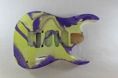 Swirled PGM body fits Ibanez (tm) RG and Jem Necks J109