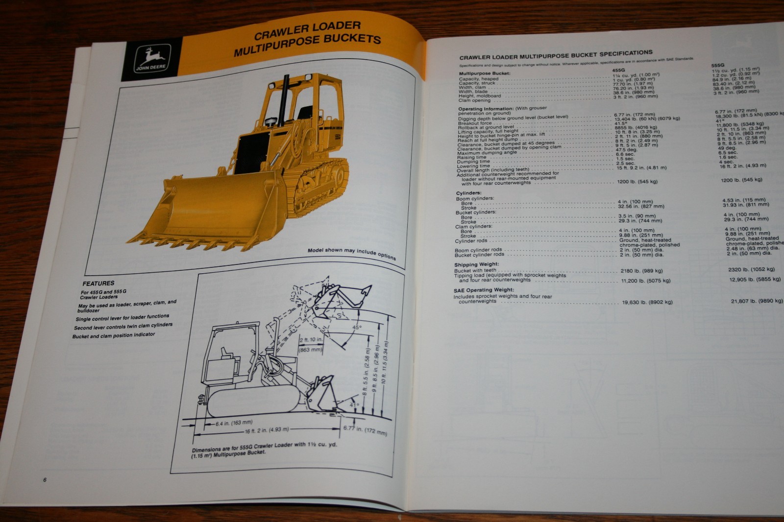 John Deere Purchasing Guide for 1988 thru 1989 Utility Industrial Construction