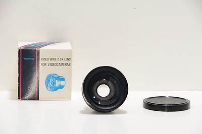 Video Camera Wide Angle Lens - Tokina Video Wide Converter VC 0.5x for Canon