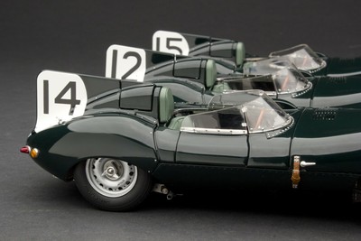 XS 1:18 SET 1954 Le Mans Jaguar D-Type Spitfires Aramada Collection