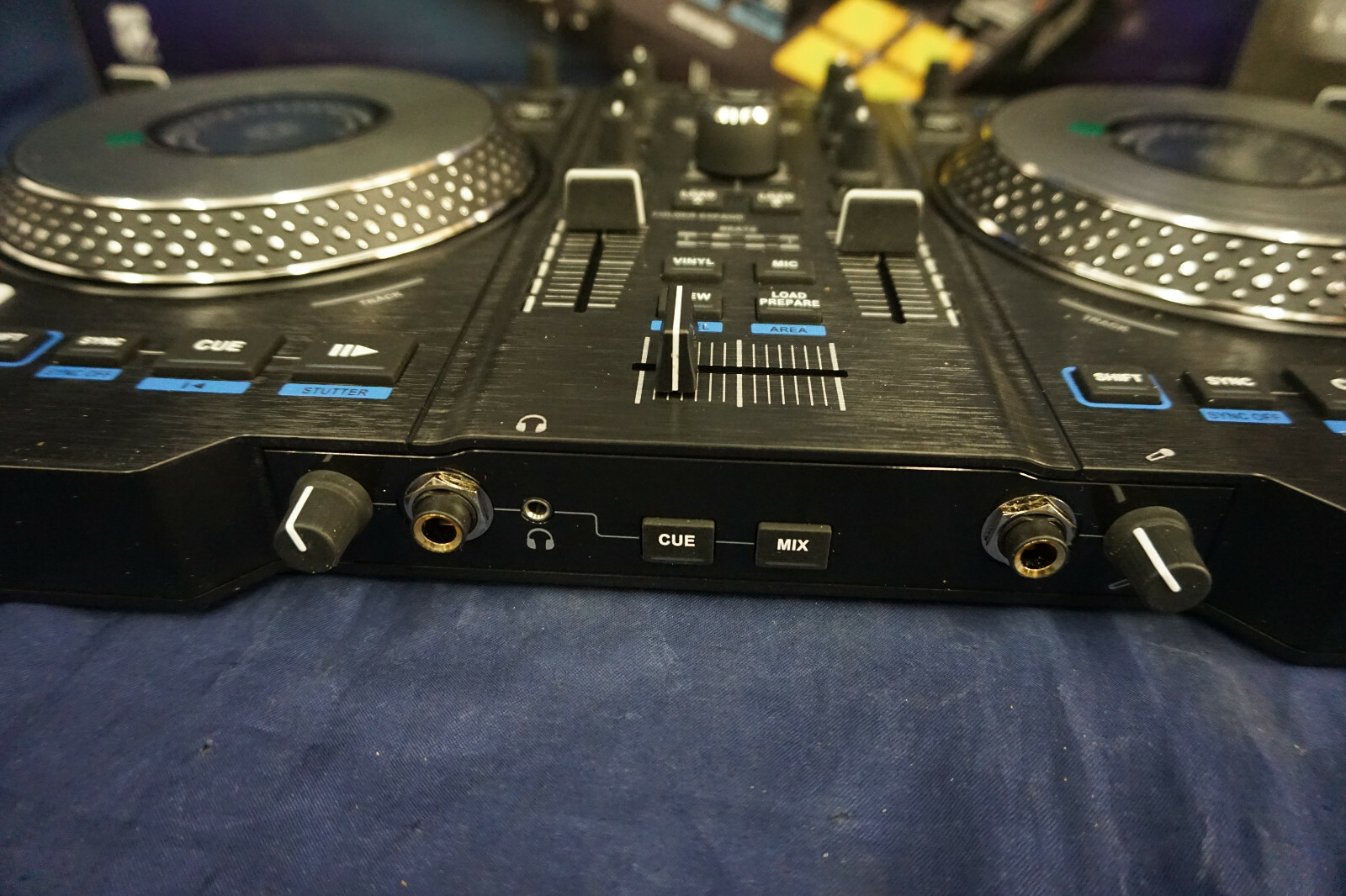 Hercules DJ Control Jogvision Equipment Controller USB Mixer W/Box