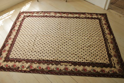 John Hewson ? Antique bedspread  block printed 18th / 19th hand block printed