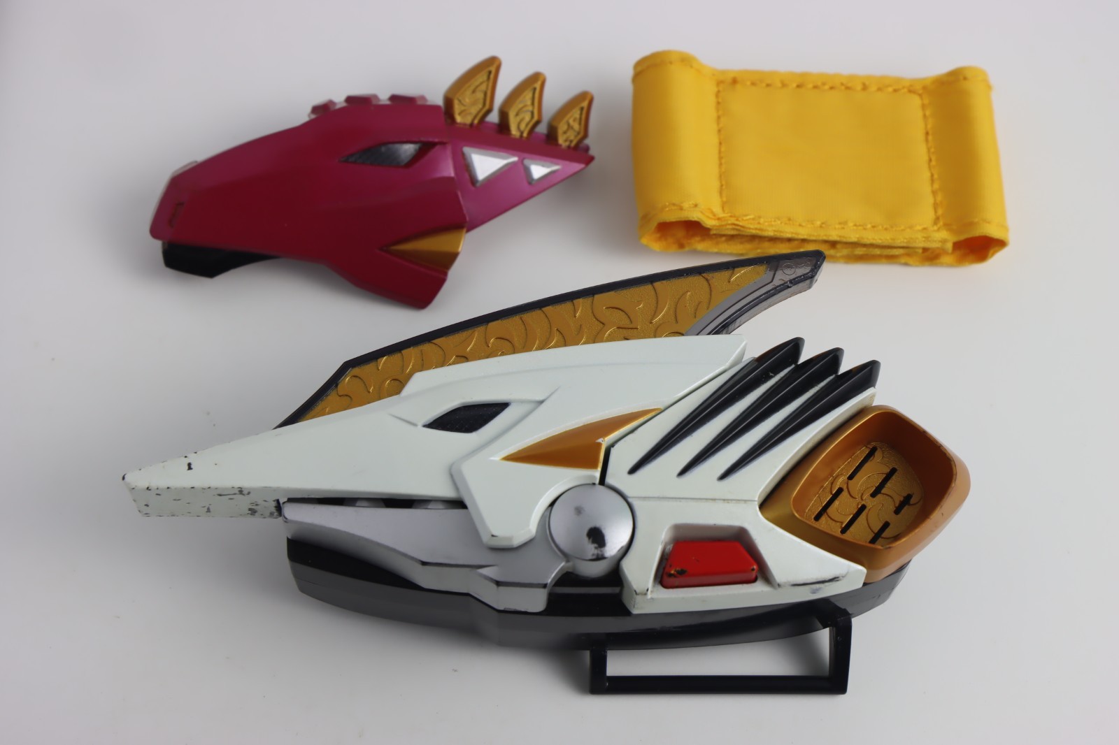 Abaranger DX Dino minder Brace White Drago Morpher Power