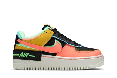 Nike  Air Force 1 Shadow SE olar Flare Atomic Pink' CT1985-700 Women's Shoes