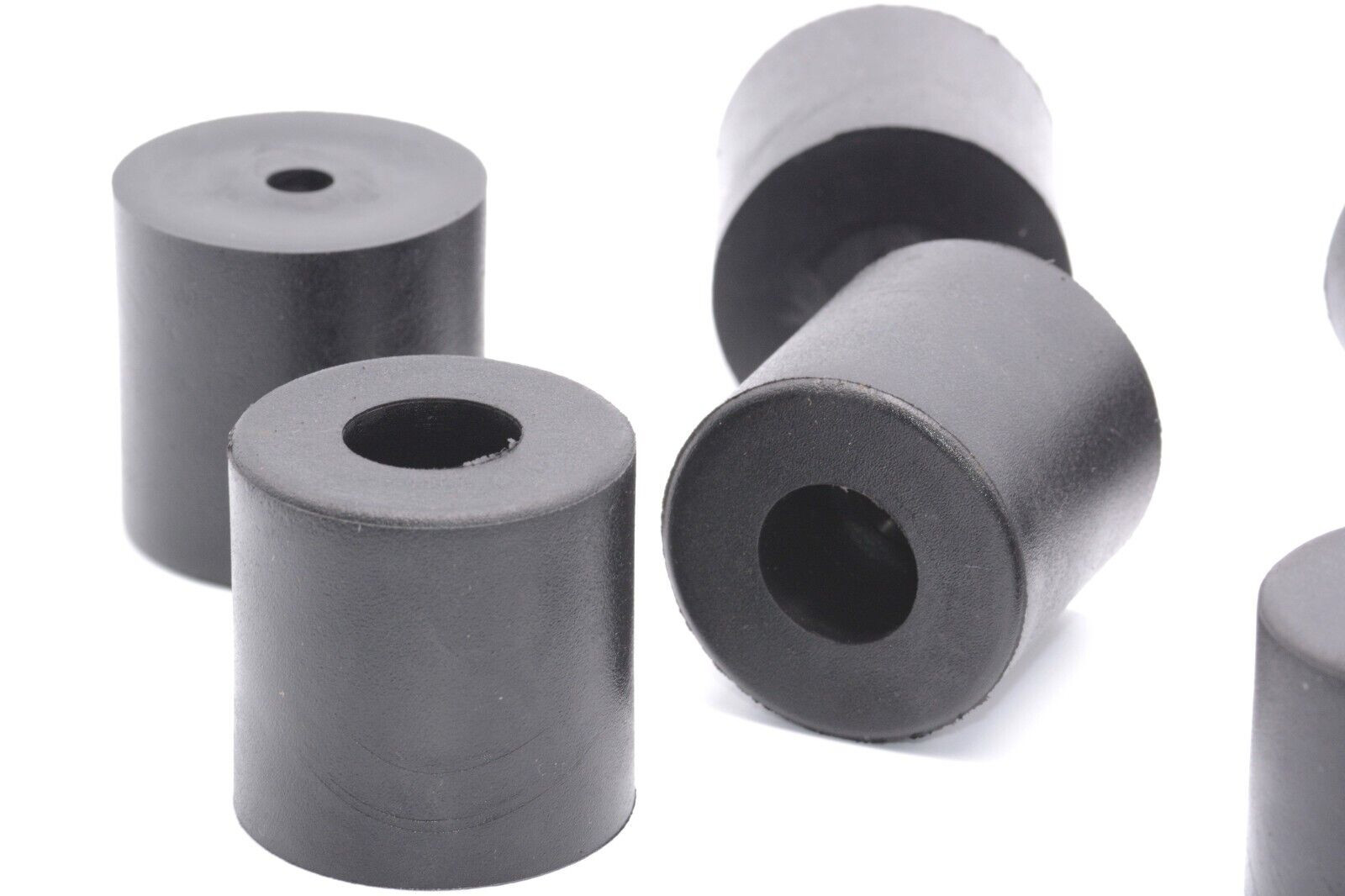 1 1/2" x 1 1/2" HD XL Rubber Feet  Bumpers Includes 1/4" Hardware  4 per Package