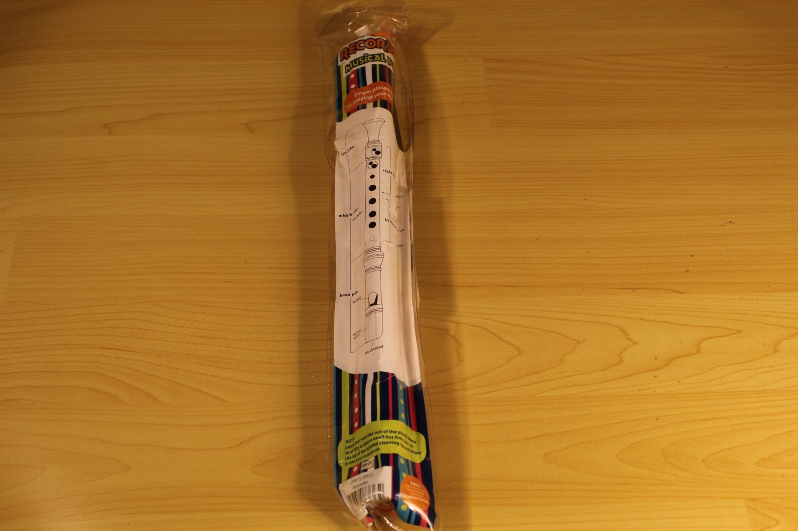 NEW Recorder Student Kids School Musical Instrument Flute w Cleaning Rod & Case