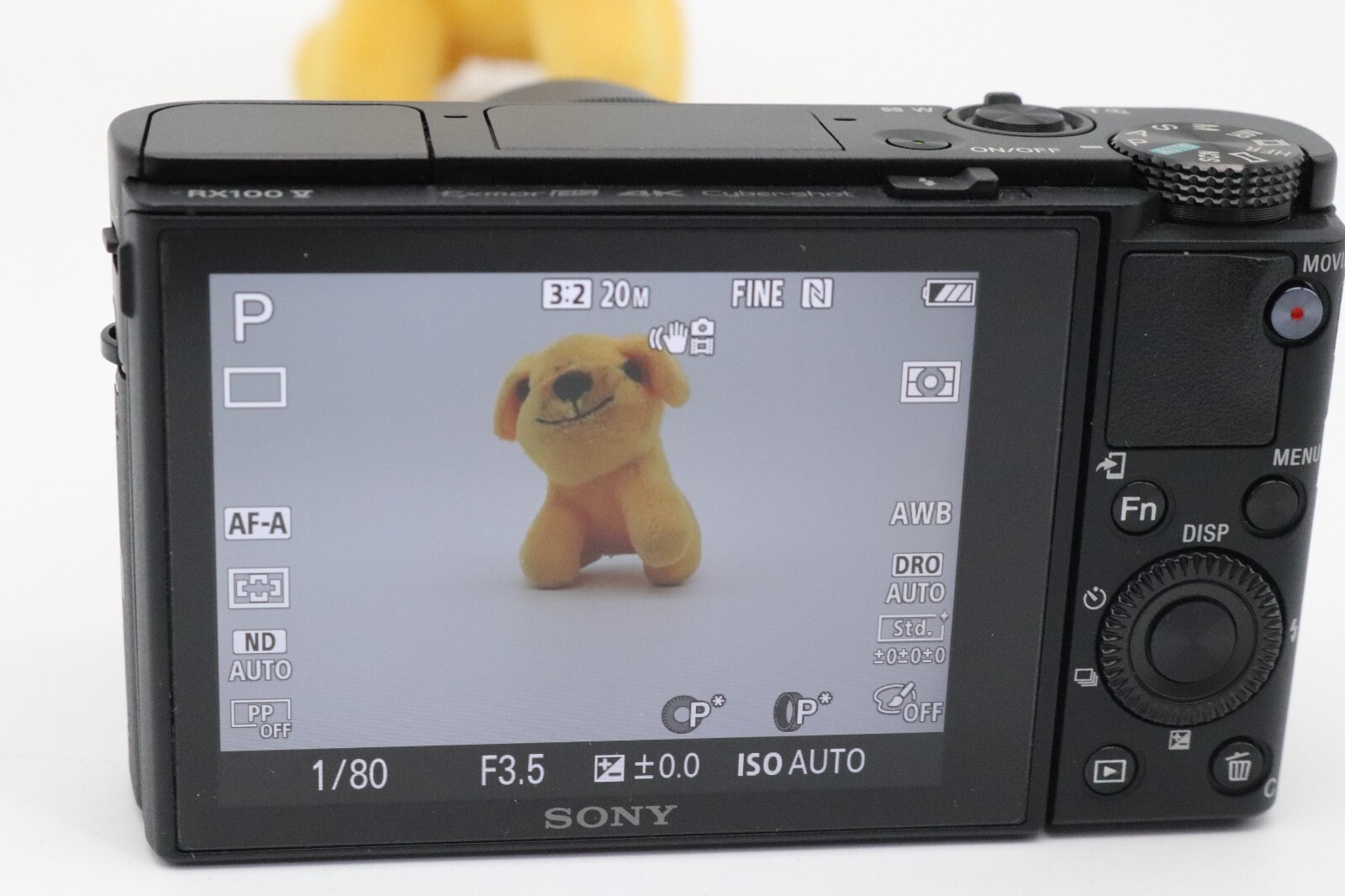 Sony Cyber-shot DSC-RX100 VA DSC-RX100M5A English Menu