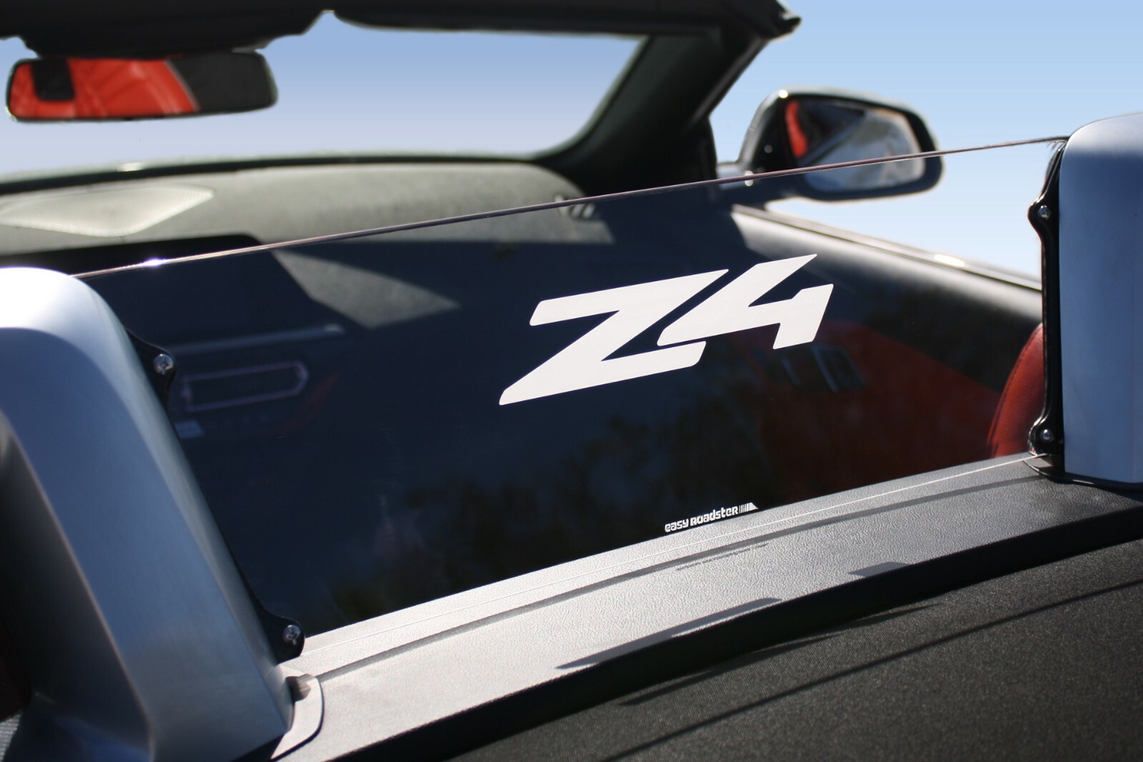 もんもんBMW Z4 G29日本製ウインドディフレクター BMW Z4 G29 ロードスター ウインドウディフレクター 風よけ