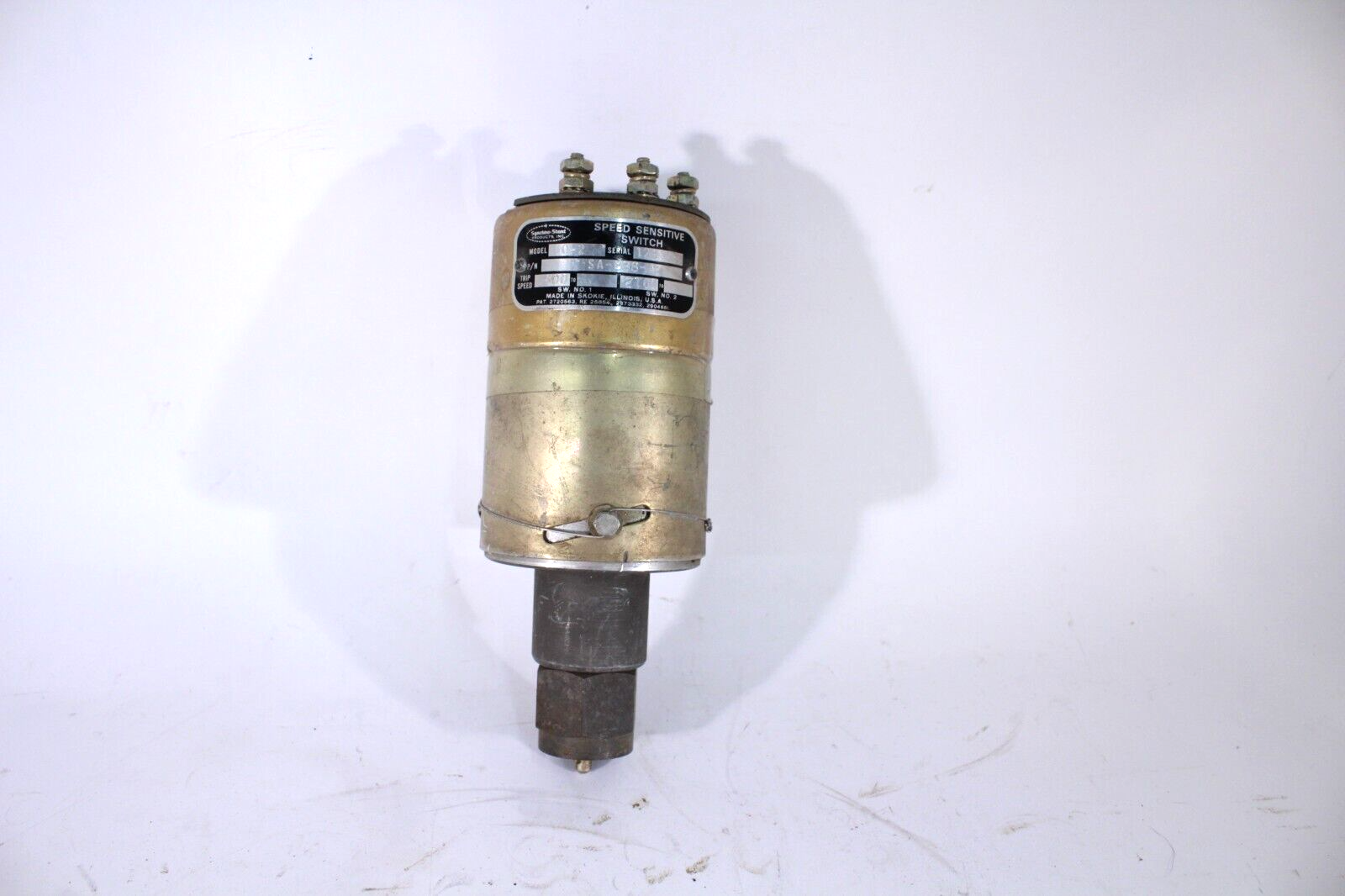SYNCHRO START SPEED SENSITIVE SWITCH SA-888-A GO-2 TRIP