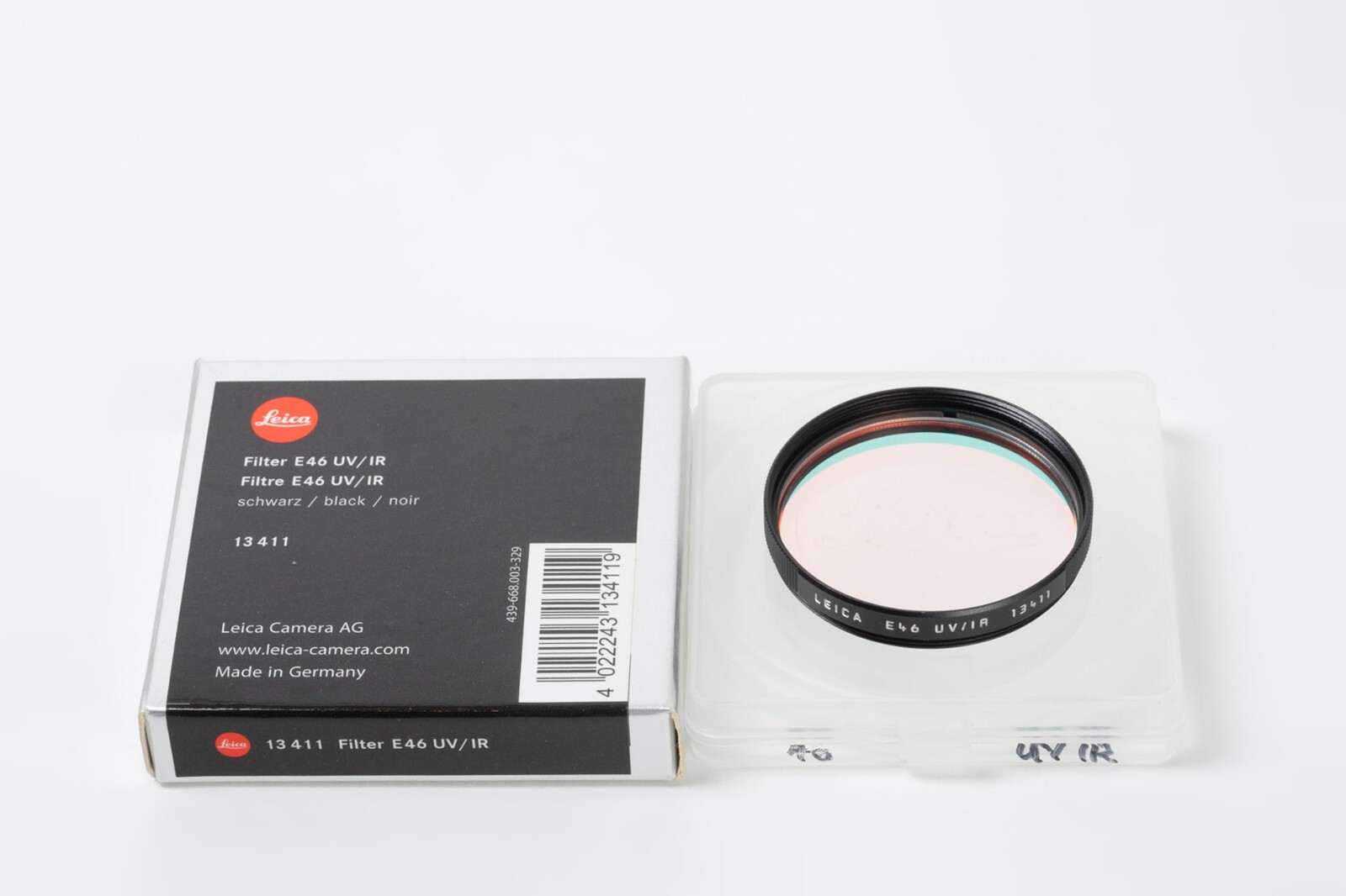 LEICA フィルター E46 UV/IR 13411 black Leica Filter E46 UV/IR 13411 | eBay