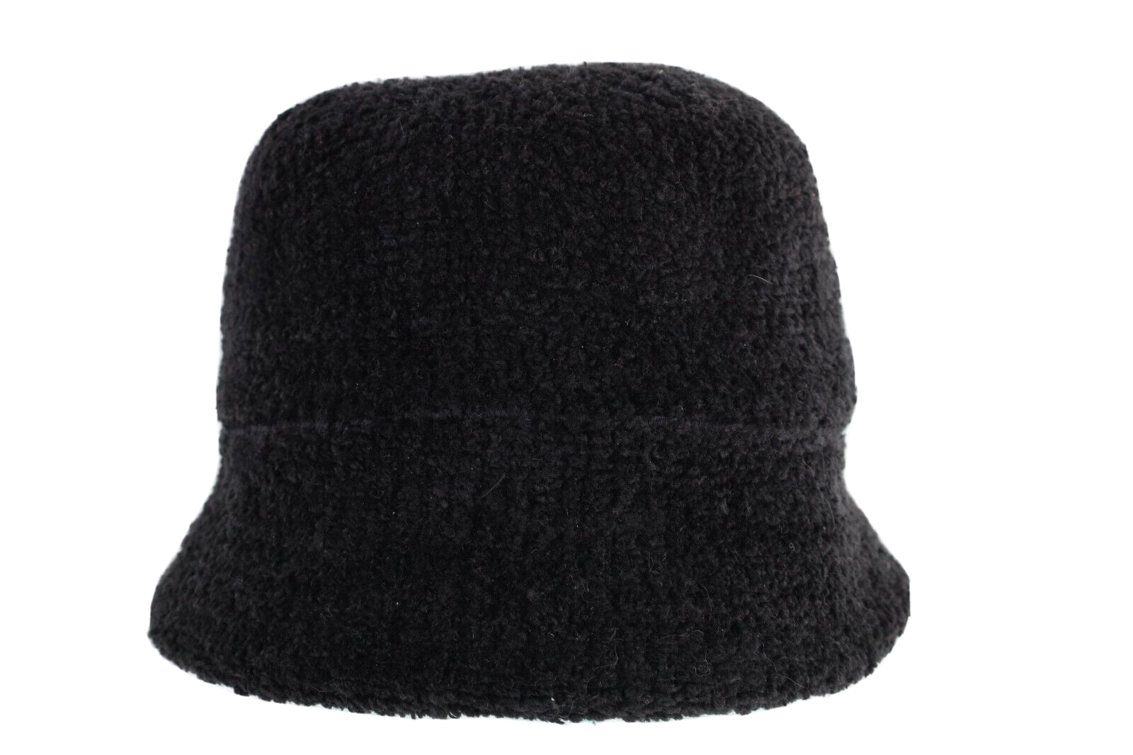 Vintage 90s Streetwear Blank Textured Knit Bucket Hat Cap