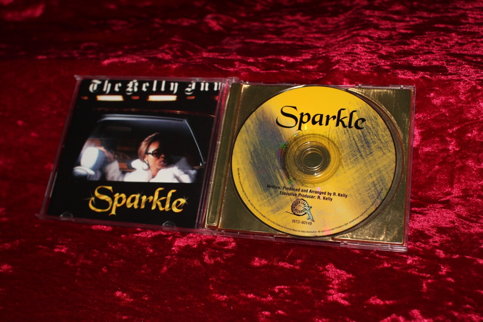 CD Sparkle　スパークル　R.Kelly SPARKLE WRITTEN BY R KELLY 1998 PROMO CD HIP HOP MEMORABILIA