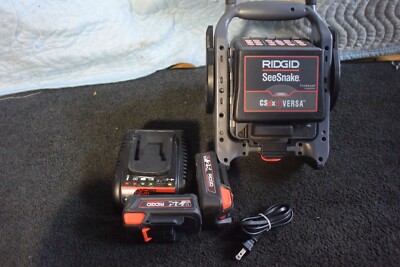 Ridgid Seesnake Monitor Model CS6x Versa ONLY CLEAN    No Sewer Reel Included