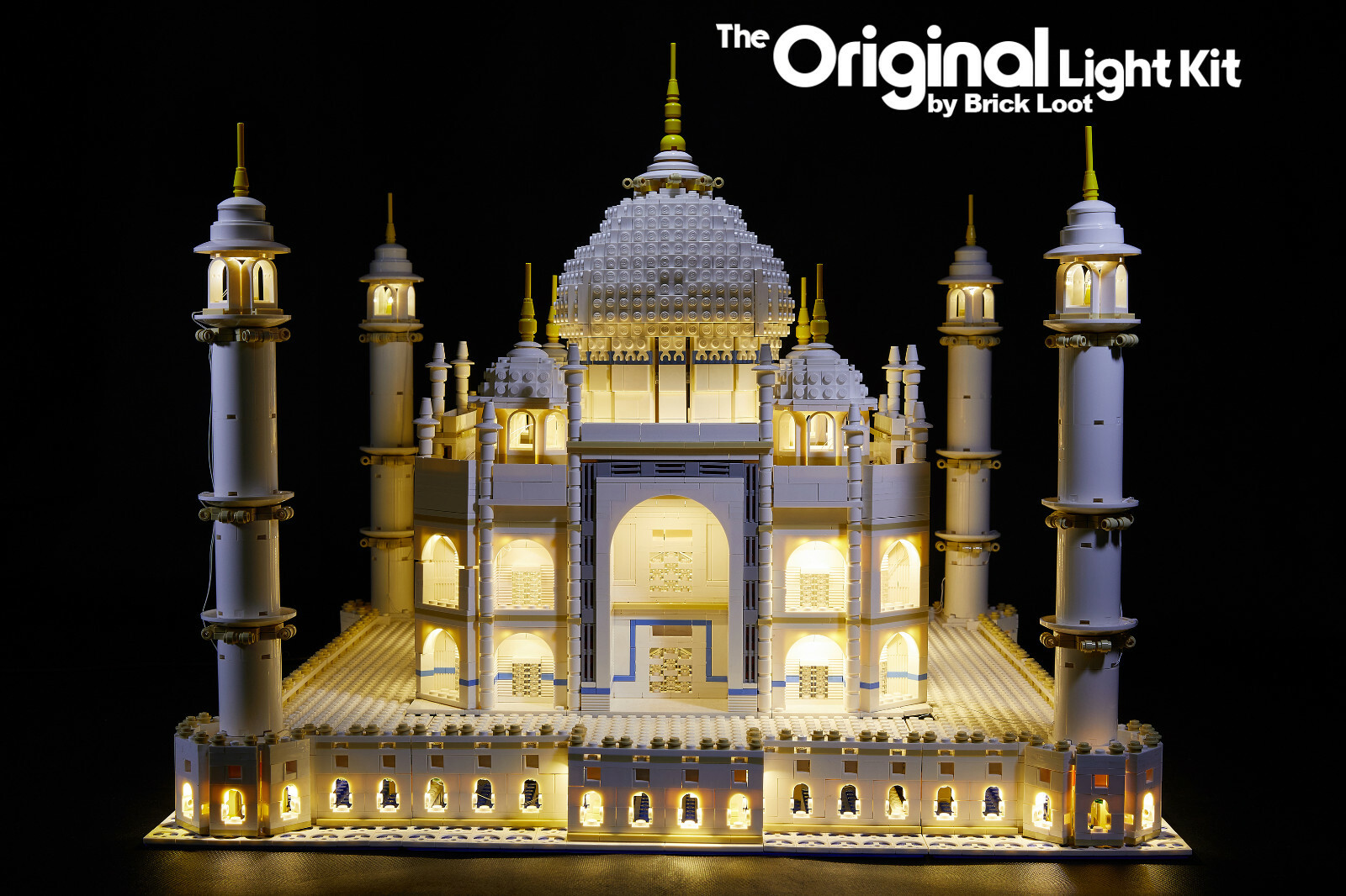 taj mahal lego lights