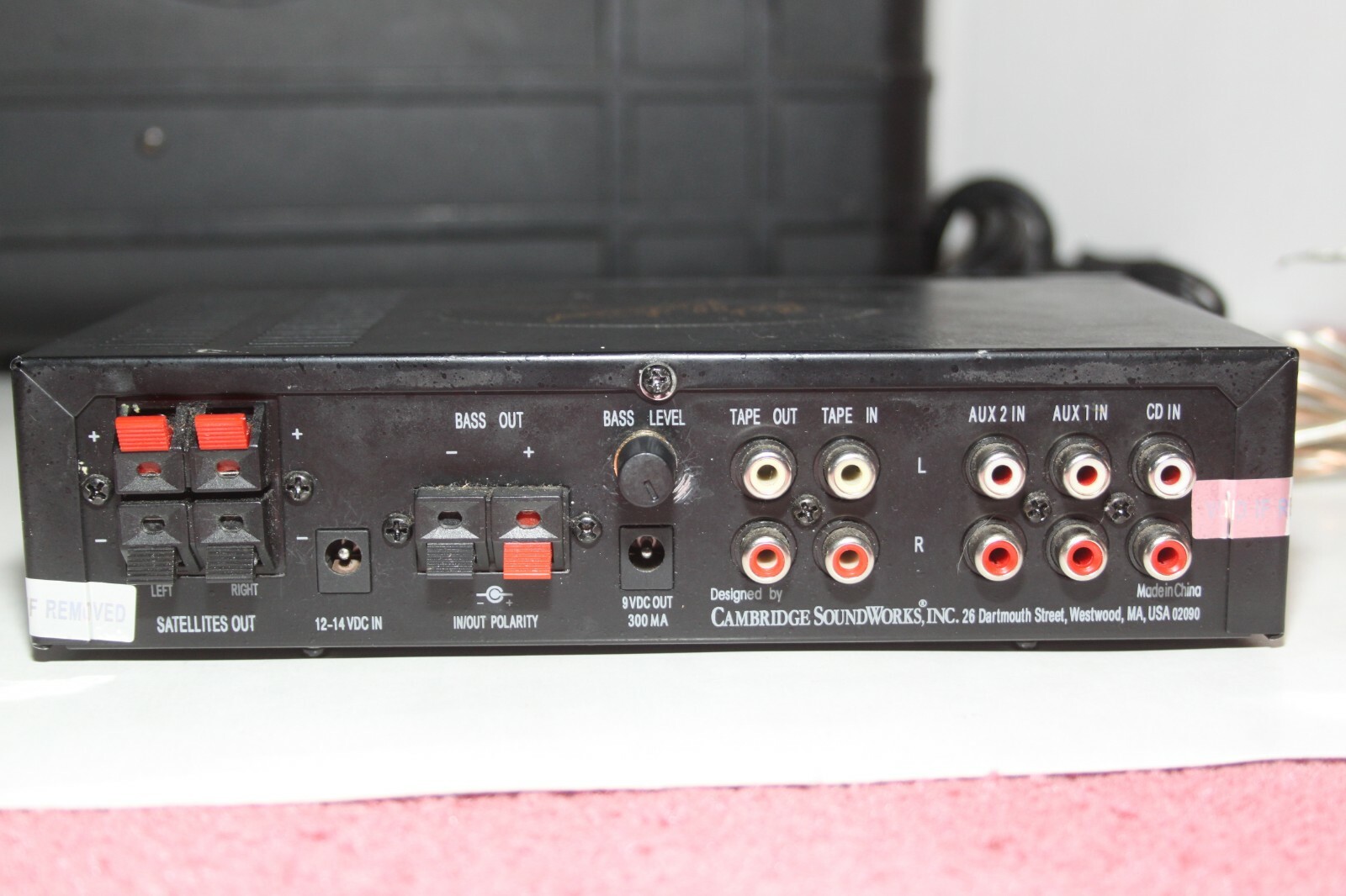 Cambridge SoundWorks Mick Fleetwood Signature System Tested and Working