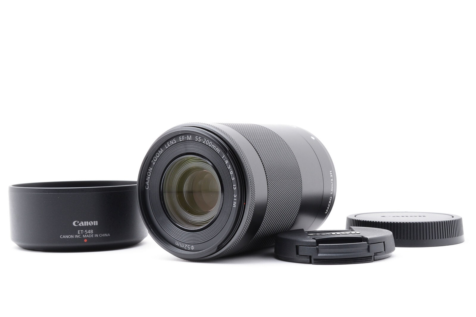 ✨MINT✨ Canon EF-M 55-200mm f/4.5-6.3 IS STM Lens Black ✨MINT✨ Canon EF-M 55-200mm f/4.5-6.3 IS STM Lens Black
