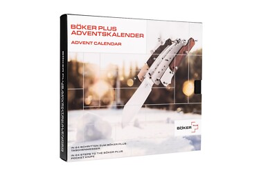 BOKER PLUS KNIVES BUILD A KNIFE 2024 ADVENT CALENDAR ANSO HADDOCK KNIFE