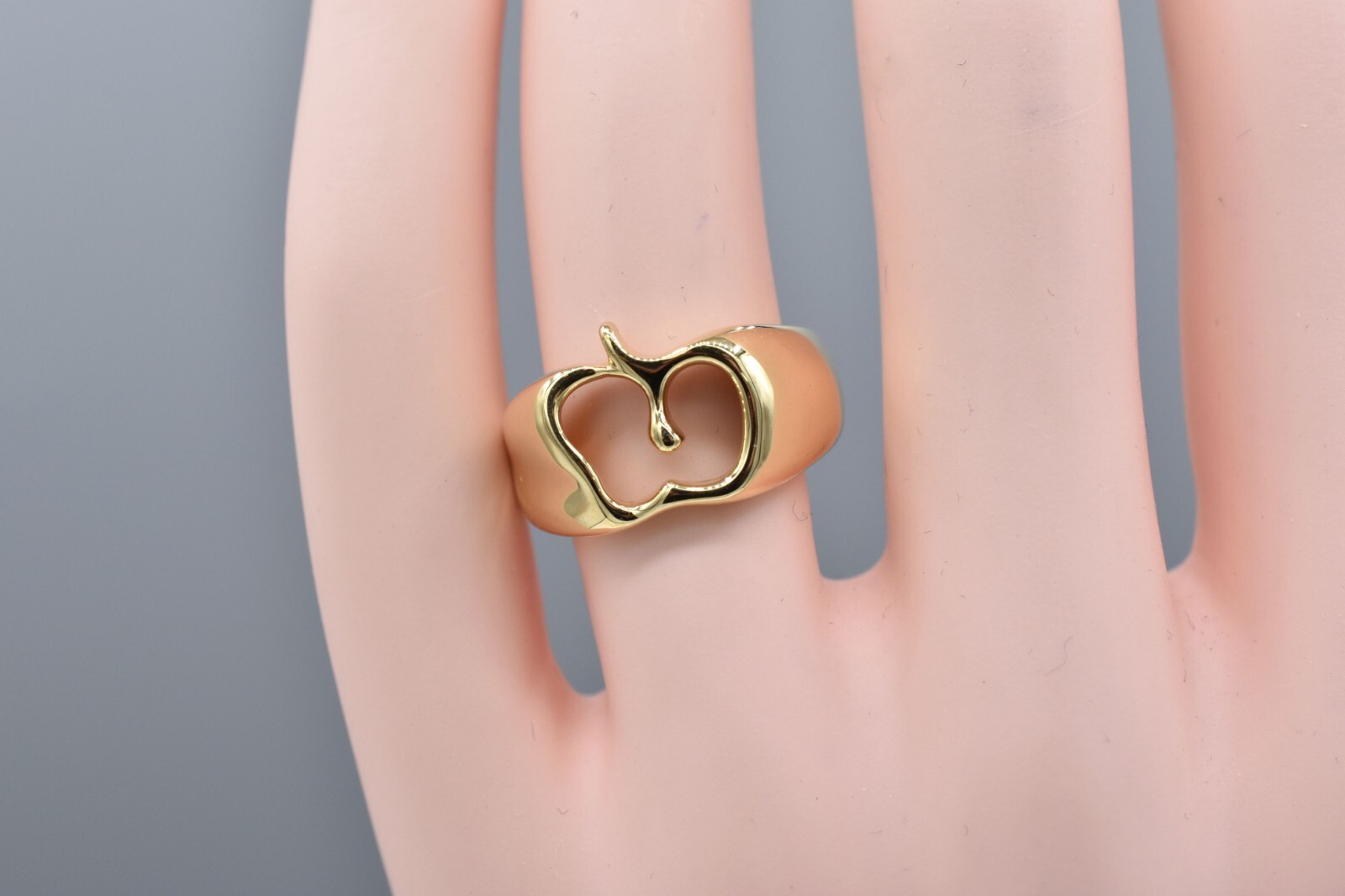 希少廃盤TIFFANY&Co.ティファニーアップルりんごリング