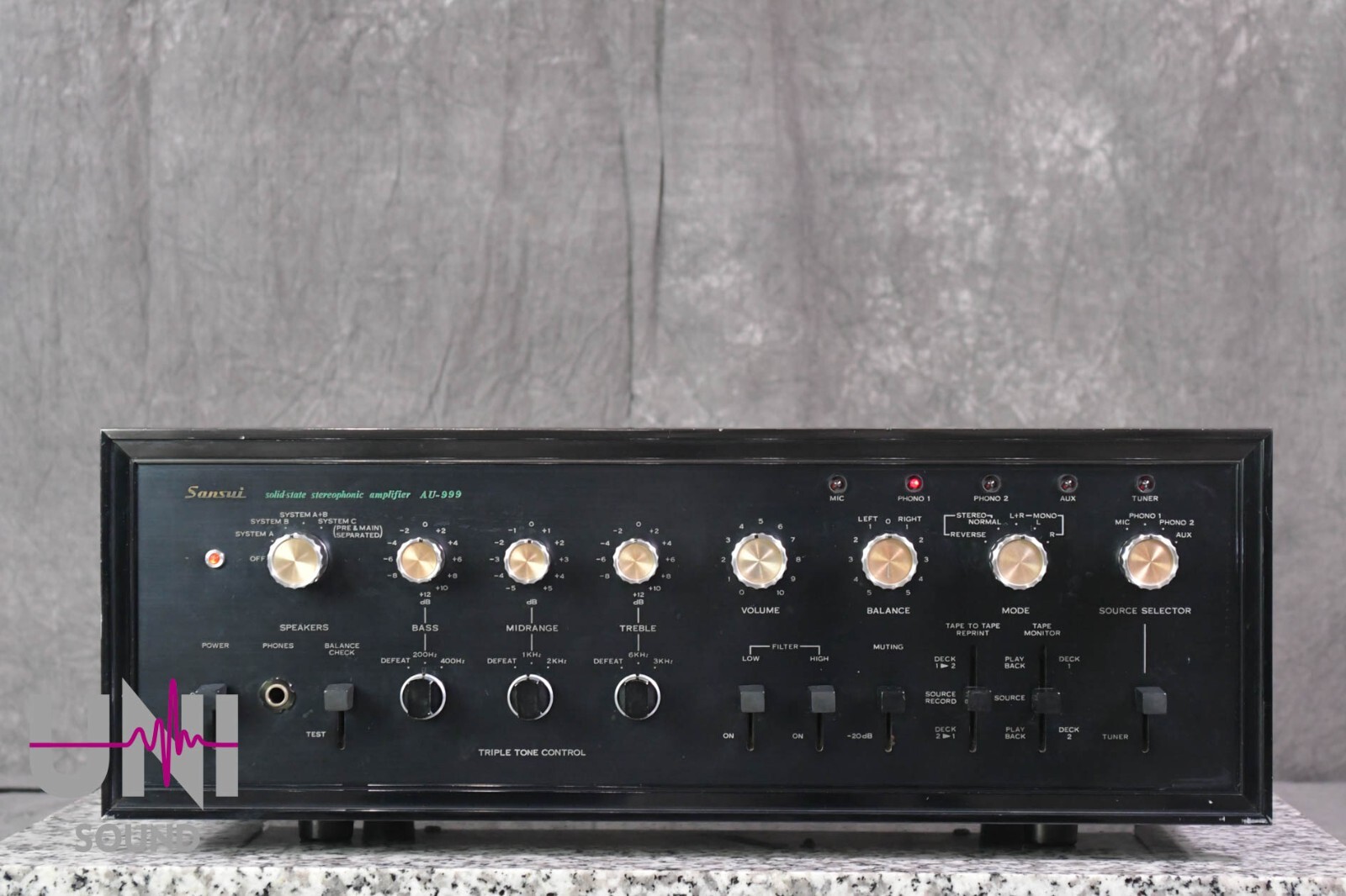 【しん】①サンスイ/SANSUI AU-999/ステレオチューナー SANSUI AU-999の仕様 サンスイ
