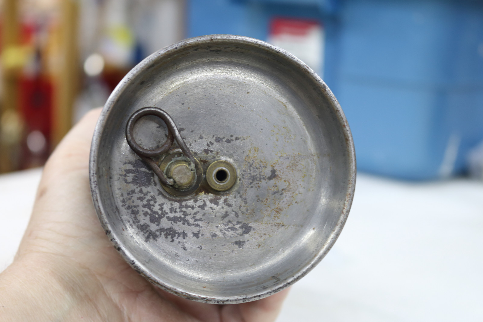 Antique Koehler No.20 Carbide Miners Saftety Lamp