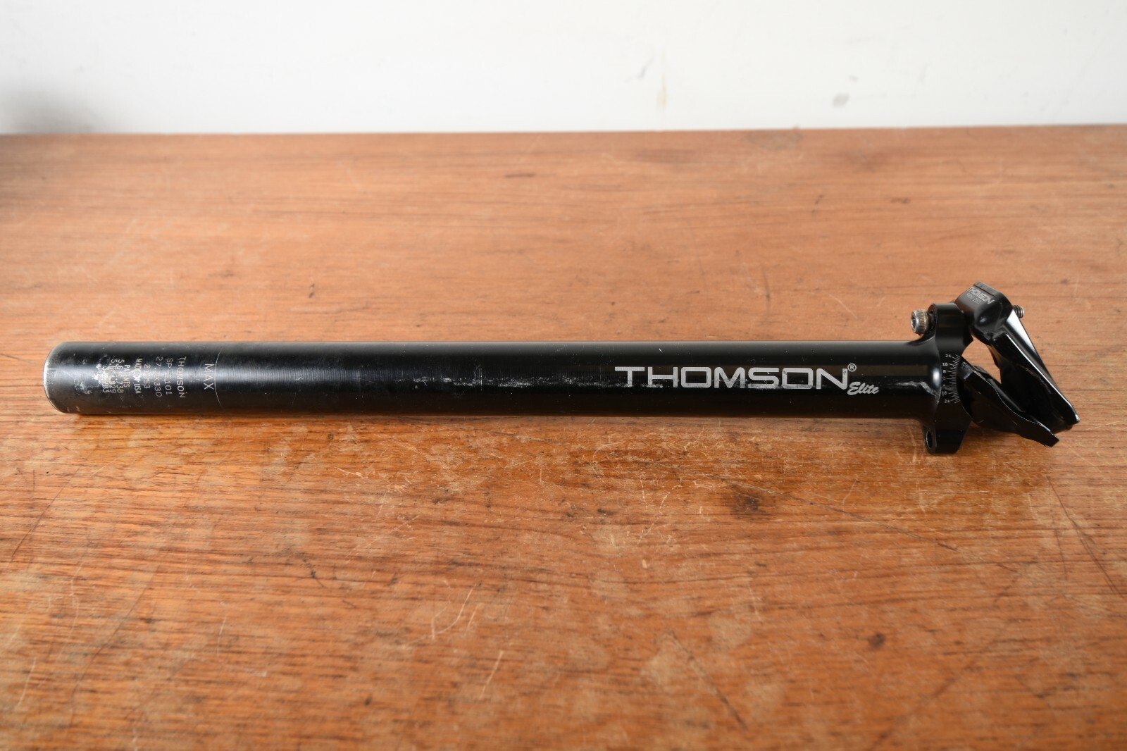 Thomson Elite Alloy 27.2mm x 330mm Seatpost Zero Offset SP