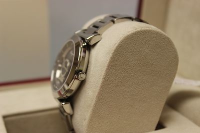 Pre-owned Ferragamo Salvatore  Women's Fq4070013 Minuetto Rotating Gancino Diamond Watch In Dim Gray
