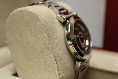 Pre-owned Ferragamo Salvatore  Women's Fq4070013 Minuetto Rotating Gancino Diamond Watch In Dim Gray