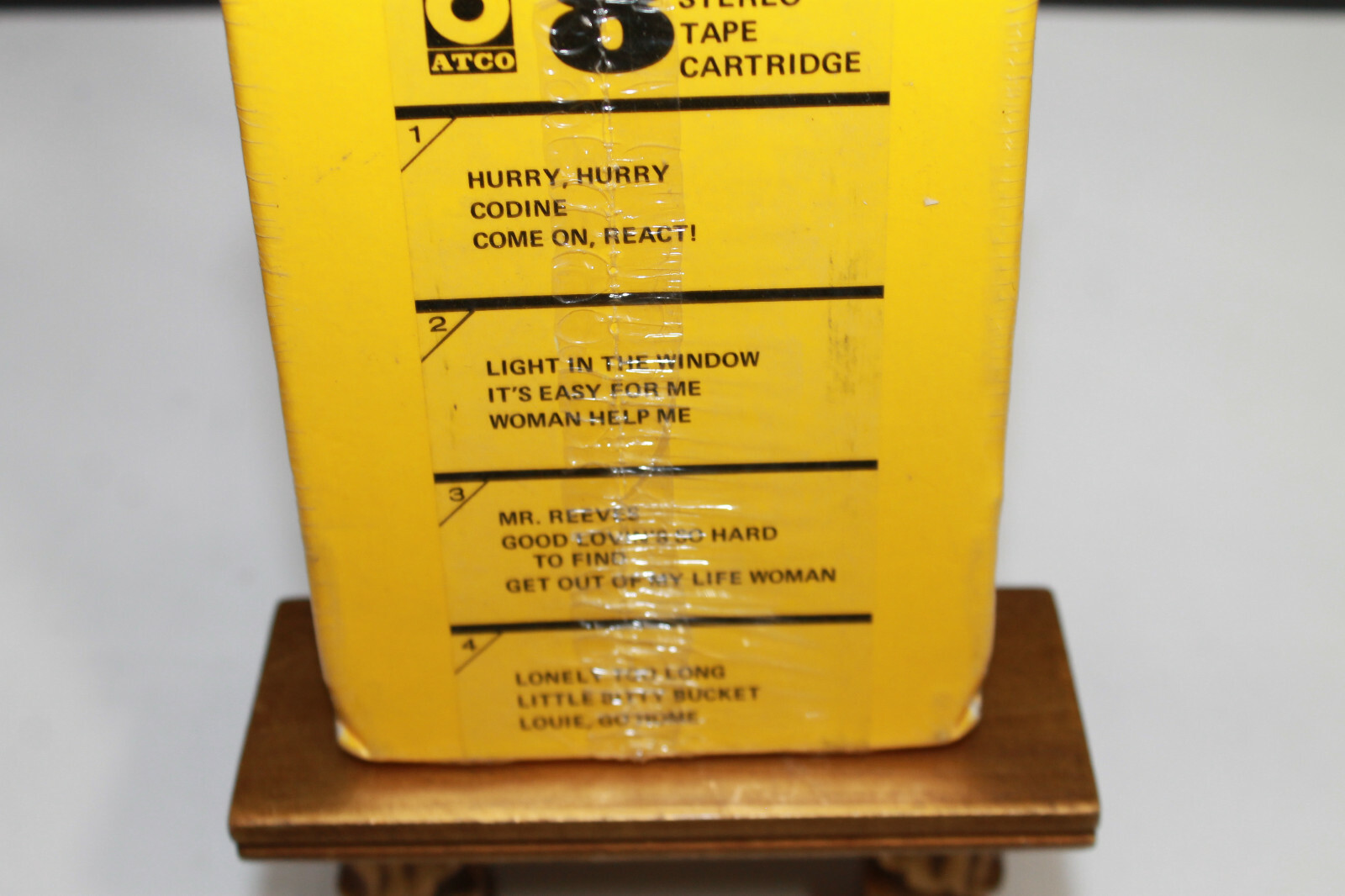 The Fireballs Come On, React! 8 Track Factory Sealed New Old Stock