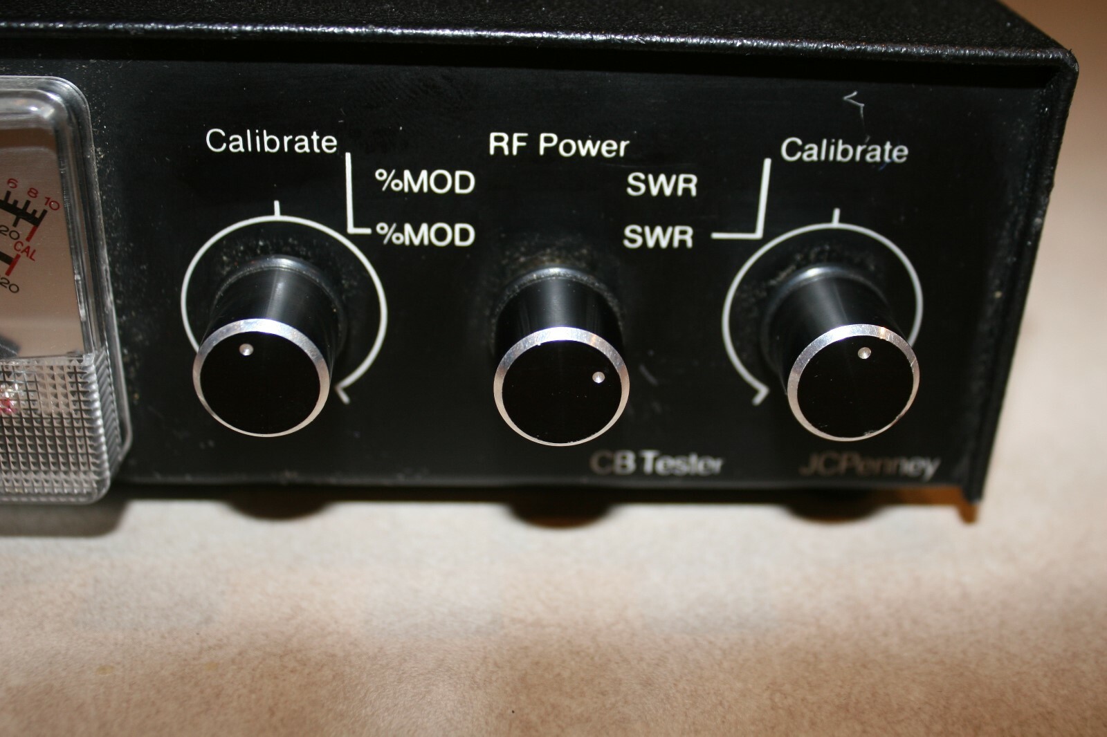 JC Penney CB SWR modulation and power meter model 981-6139 Tested and WORKING