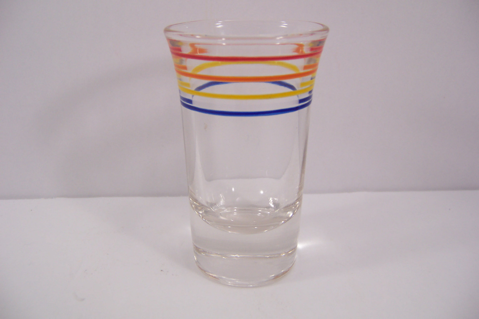Anchor Hocking Banded Rings Shot Glasses Set of 4