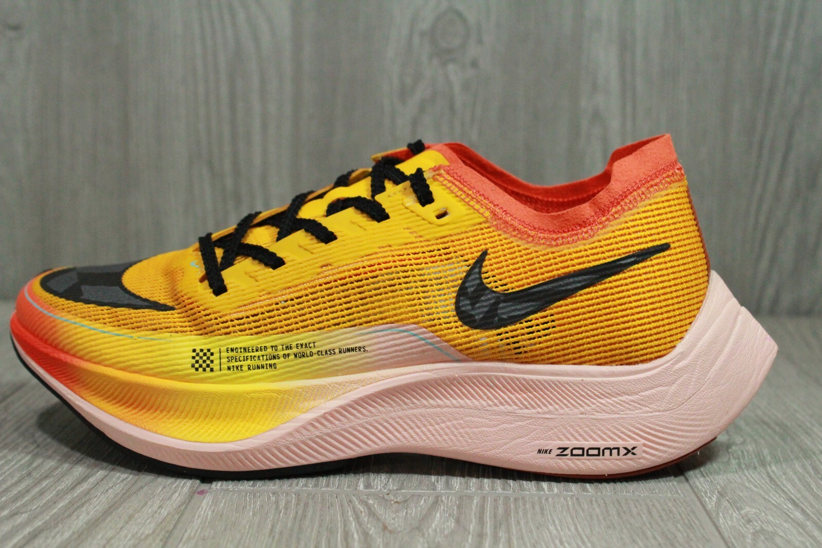 Nike ZoomX Vaporfly Next% 2 Shoes Gold Black Pollen DO2408 Nike ZoomX Vaporfly Next% 2 Shoes Gold Black Pollen DO2408