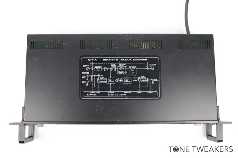 ROLAND SEQ-315 GRAPHIC EQUALIZER Studio Rack EQ Serviced VINTAGE