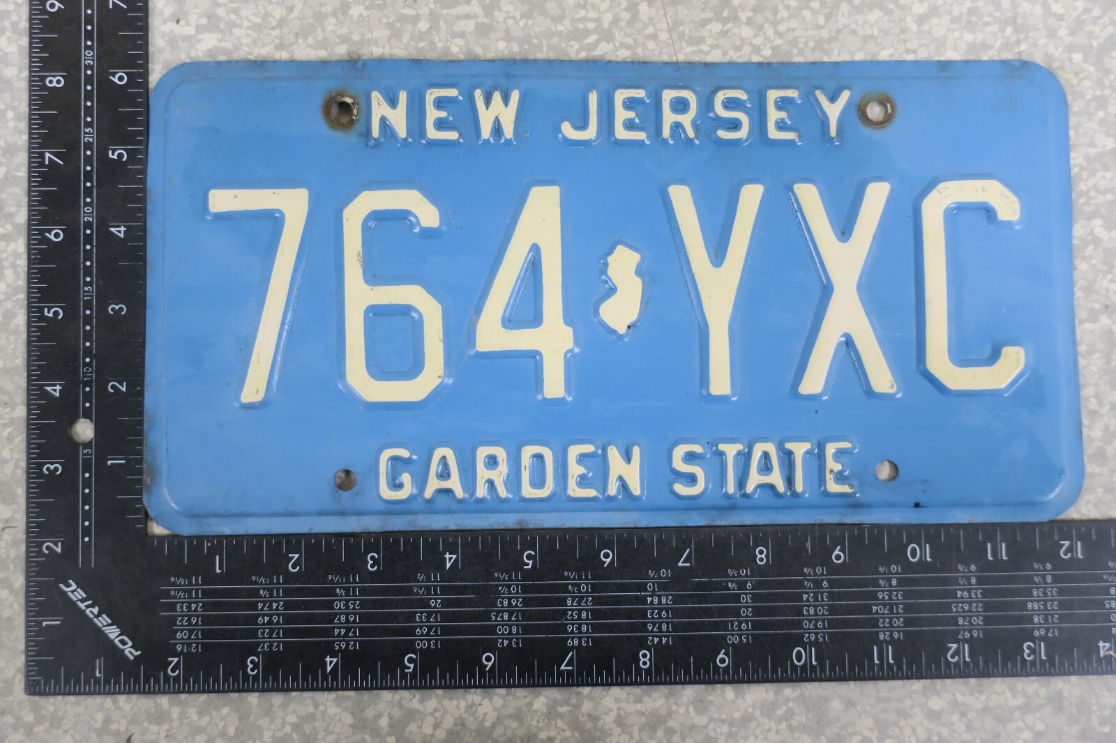 New jersey⭐︎ NEW JERSEY NJ GARDEN STATE LICENSE PLATE TAG 764-YXC | eBay