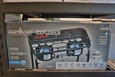 Camp Chef EX60LW Explorer 2 Burner Outdoor Camping Modular Cooking Stove