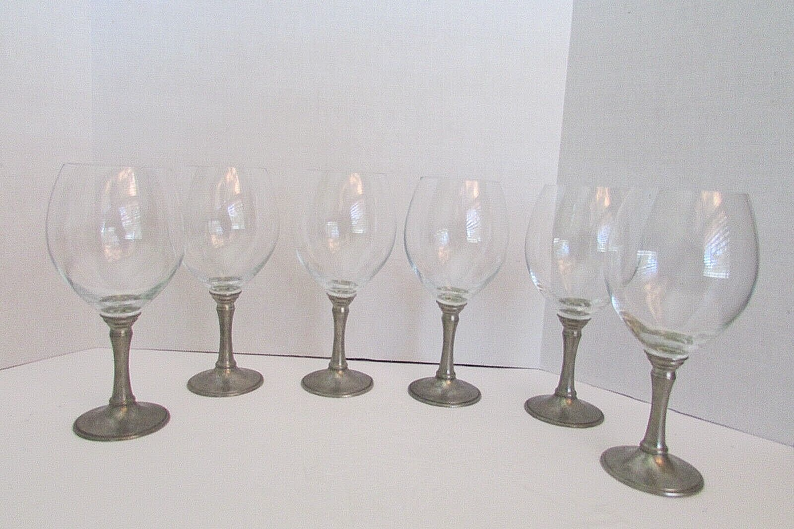 Danforth Maple Leaf Fall/Autumn Wine Glass Markers, Handcrafted Pewter, Set Of Six, Made In USA