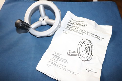 New Craftsman 922262 Handwheel Radial Arm Table Saws 1/2