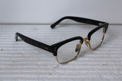 DITA Eyeglasses - Statesman - DRX-2011J-52 - Used Black And Gold Frames Japan