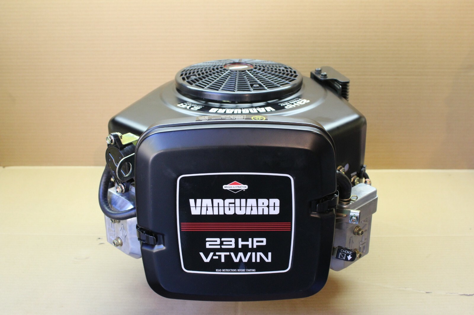 BRIGGS VANGUARD 23HP V-TWIN VERTICAL SHAFT 380777-0143E1