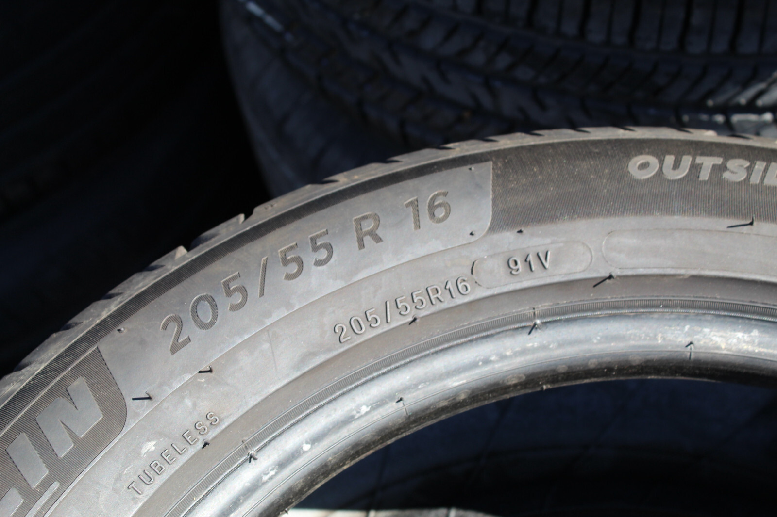 205 55 16 Michelin, Primacy 4, 91V, x2 A Pair 4.5mm (F1_tyres) L2916