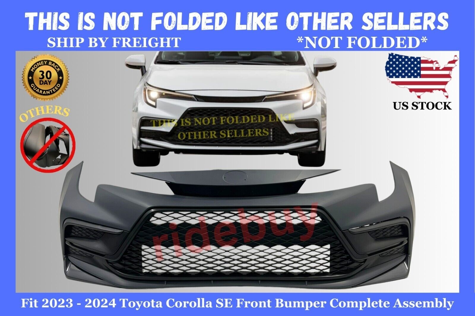 Bumper Kit | TOYOTA COROLLA HATCHBACK 2024 Bumper Kit | TOYOTA COROLLA HATCHBACK 2024