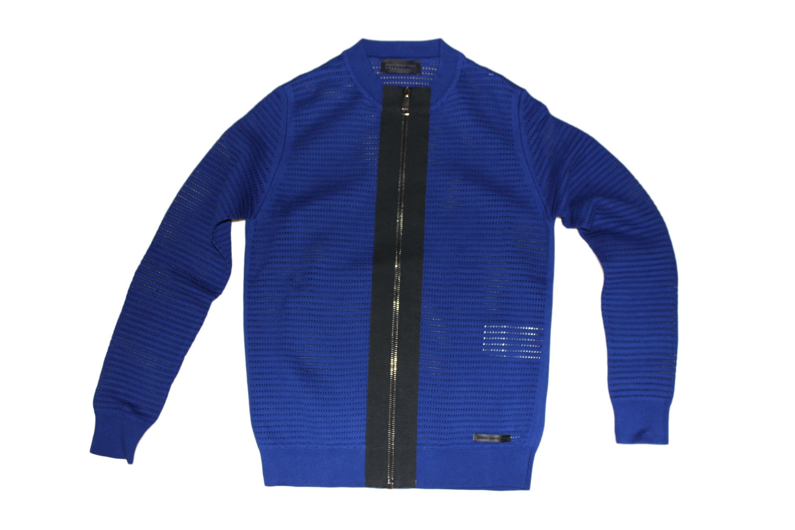 DIESEL BLACK GOLD KOLUI-MESH ZIP CARDIGAN SIZE S 100
