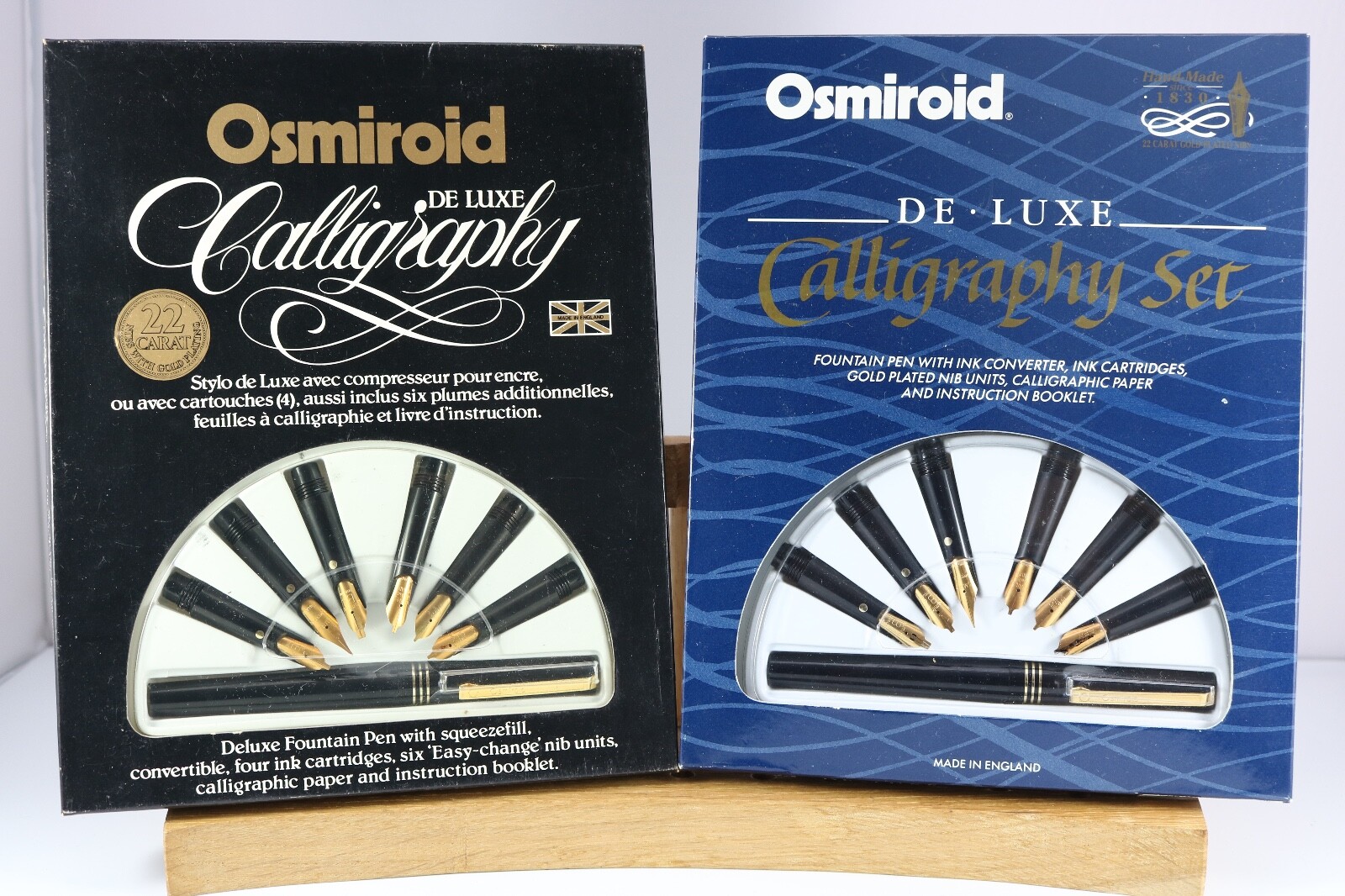 Vintage Osmiroid Easy Change Calligraphy Fountain Pen Sets