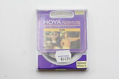 Hoya 81A Filter 52mm New Old Stock EACH