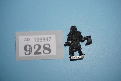 Warhammer Fantasy Empire C01 Fighter Theobald Lockblow Axe Hero - Metal